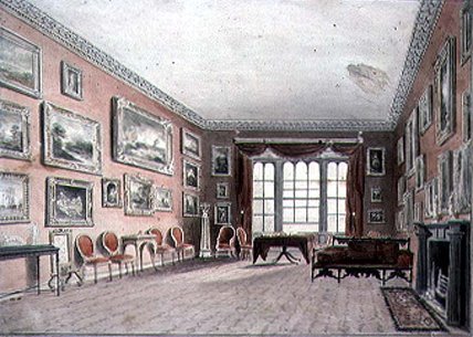 The Gallery At Browsholme, Near Clitheroe, Yorkshire — John Buckler