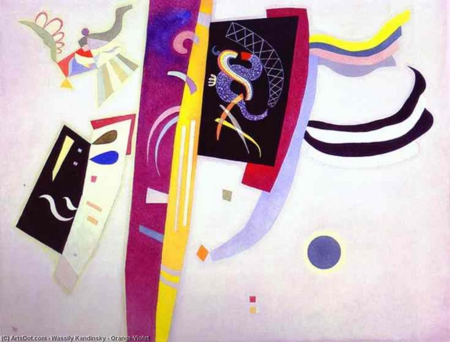 Orange-violet — Wassily Wassilyevich Kandinsky