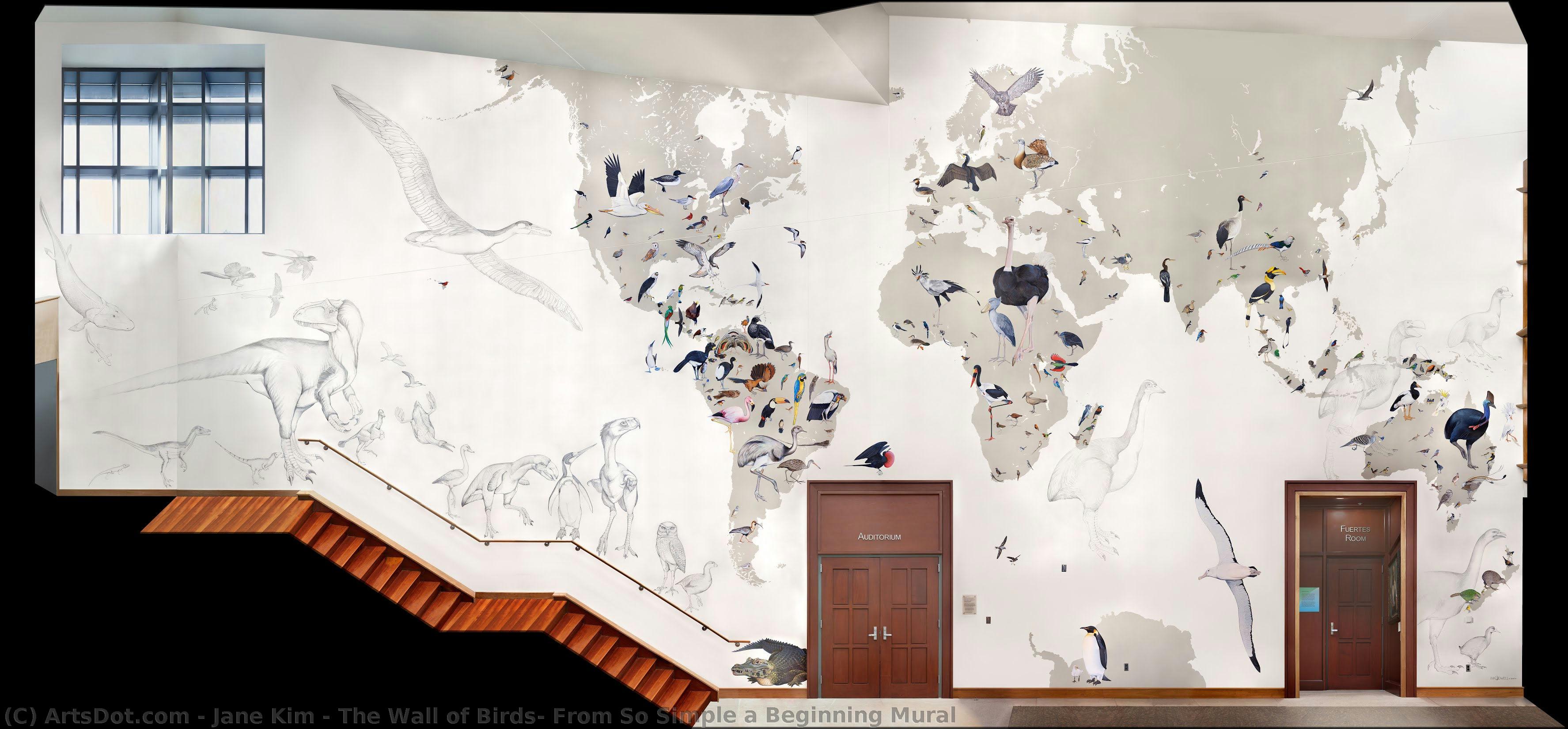 The Wall Of Birds: From So Simple A Beginning Mural — Jane Kim