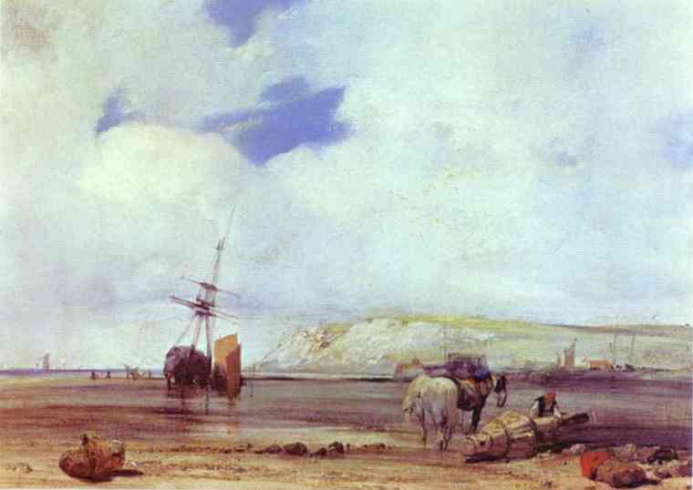 Coast Of Picardy — Richard Parkes Bonington
