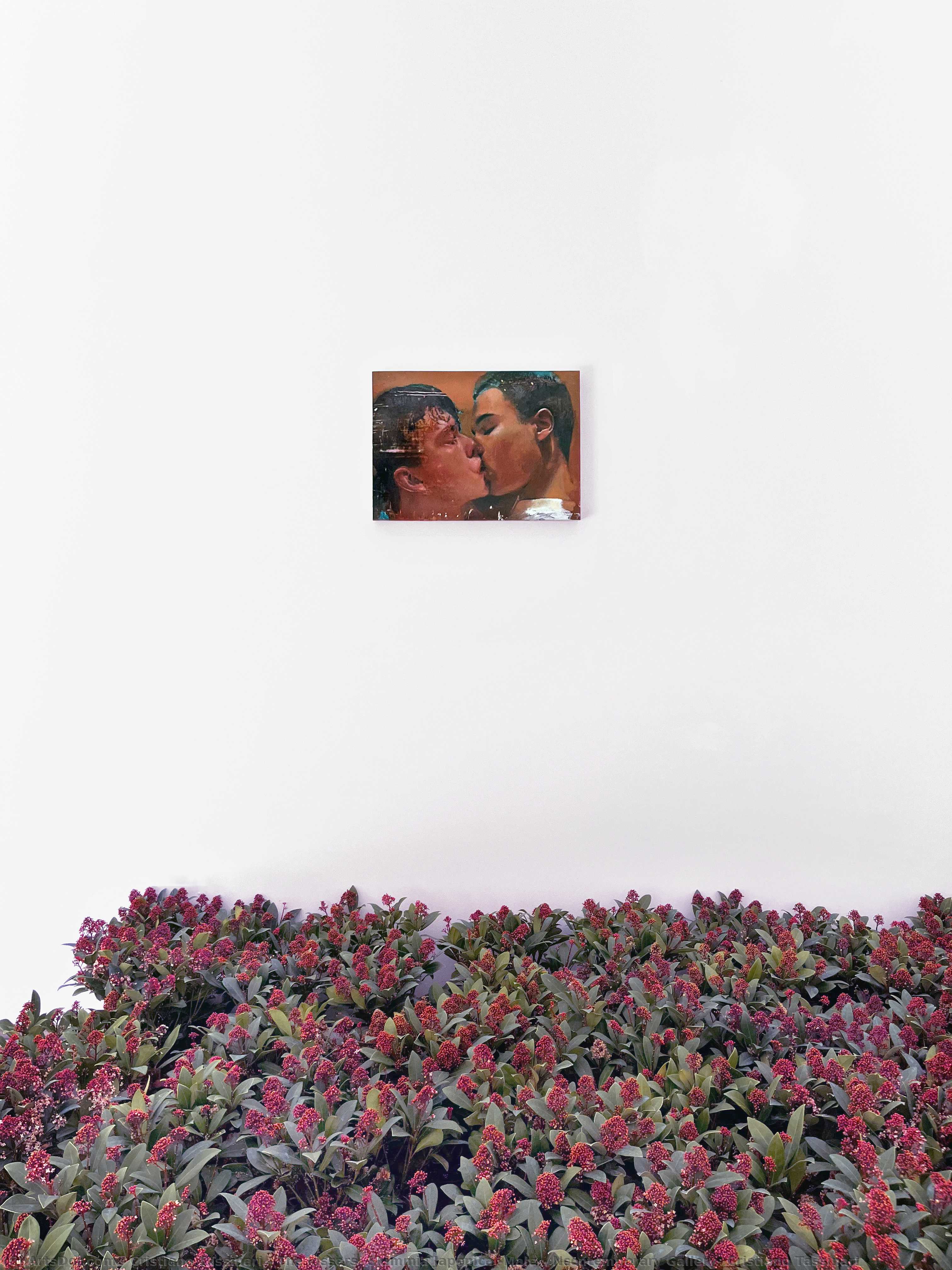 The Kissers, Skimmia Japonica (male), Ncontemporary Gallery, Cristiano Tassinari — Cristiano Tassinari