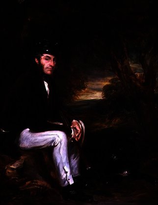 Portrait Of A Man Out Shooting With His Dog — Sir Francis Grant