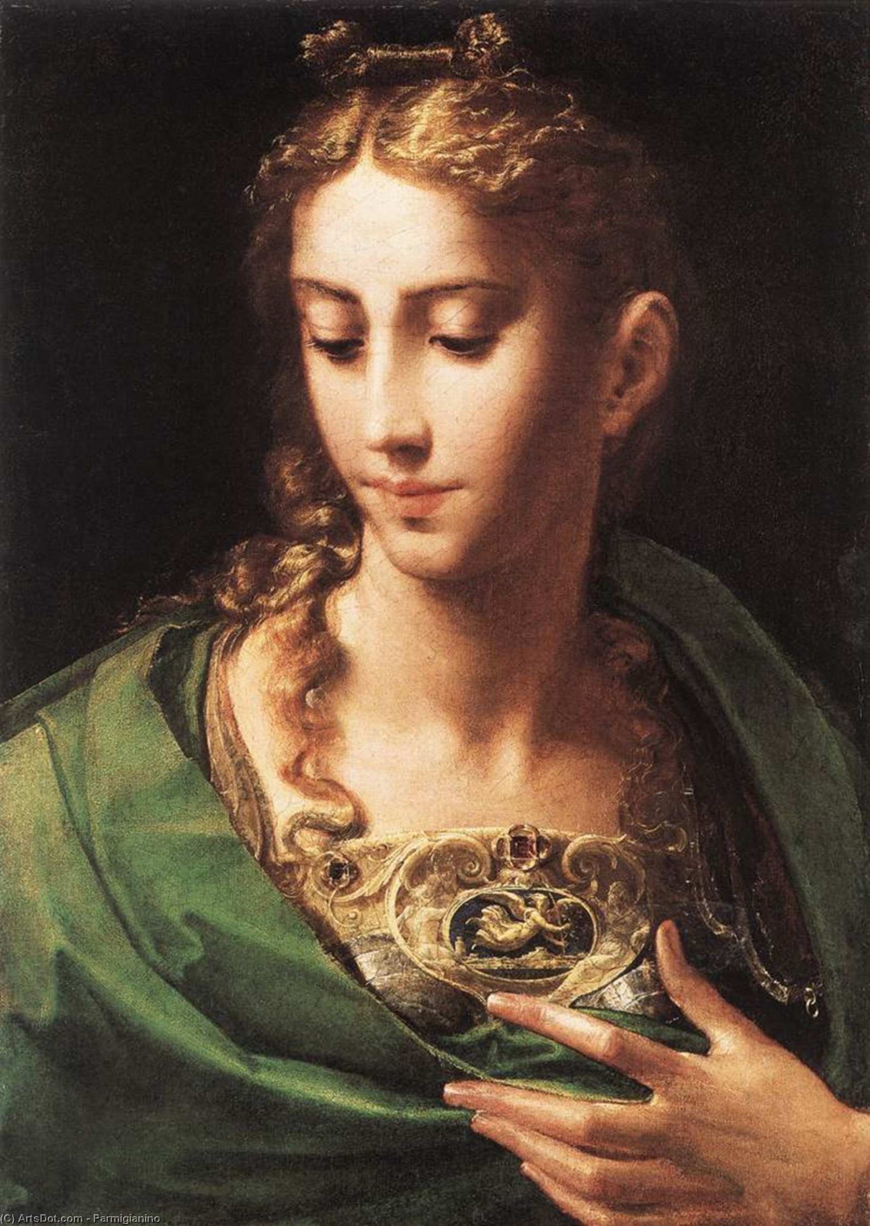 Palas Atenea — Parmigianino
