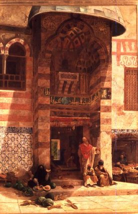 Outside The Mosque — Charles Robertson
