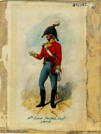 9th East Norfolk Regiment — Richard Simkin