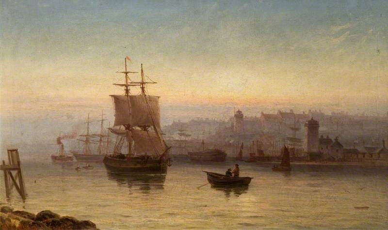 The Mouth Of The River Tyne, North Bank — Duncan Fraser Mclea