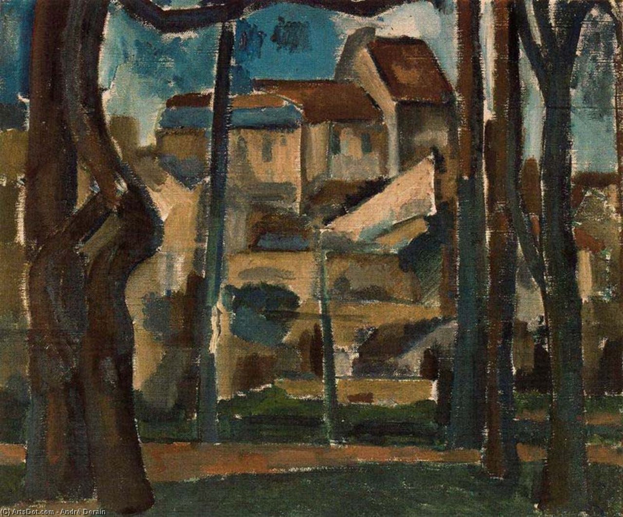 Landscape Of Carriéres — Андре Деран