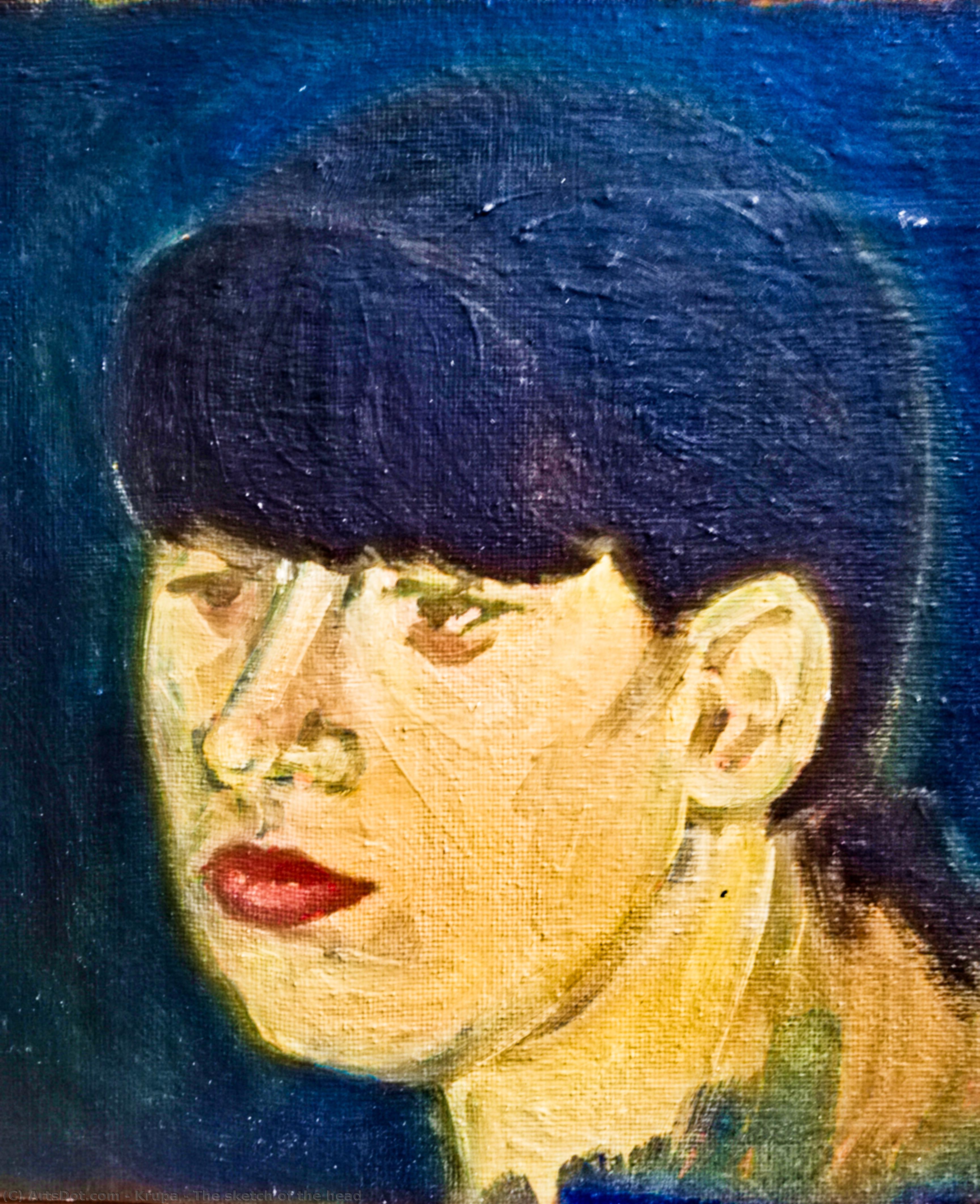 The Sketch Of The Head — Krupa