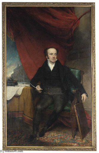 Portrait Of John Thomas Barber Beaumont — Henry William Pickersgill