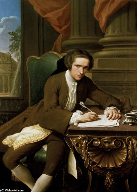 Portrait Of Sir Charles Frederick — Andrea Casali