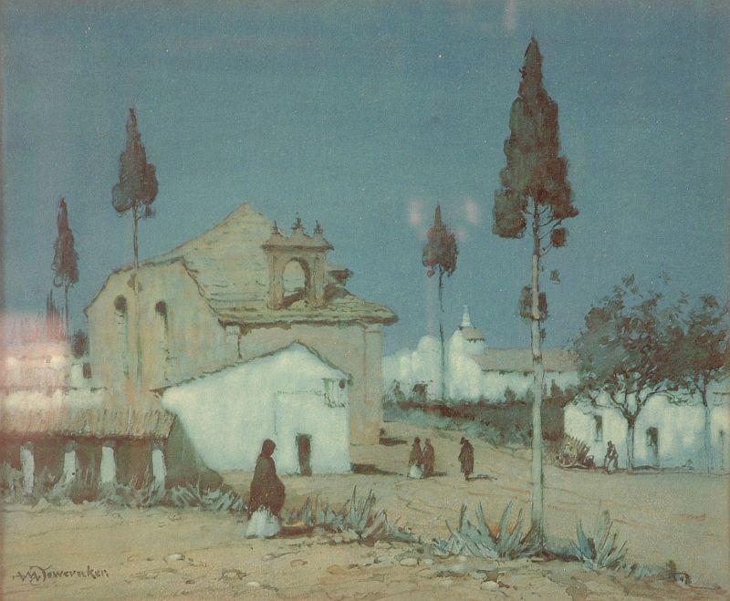 Moonlight Near Utrera, Spain — Albert Moulton Foweraker