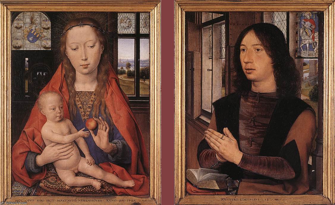 Late - Diptych Of Maarten Nieuwenhove — Memling, Hans
