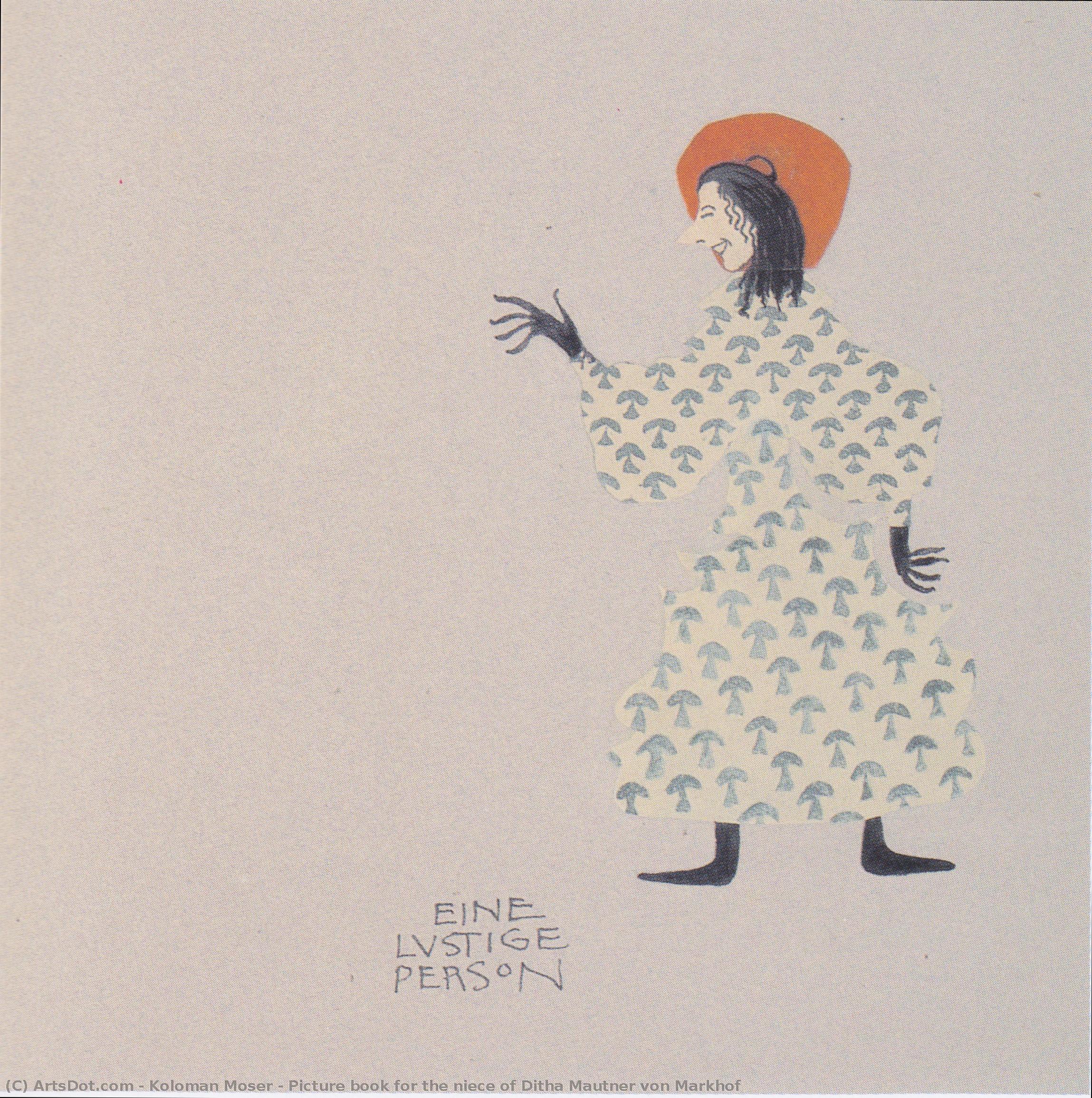 Picture Book For The Niece Of Ditha Mautner Von Markhof — Koloman Moser
