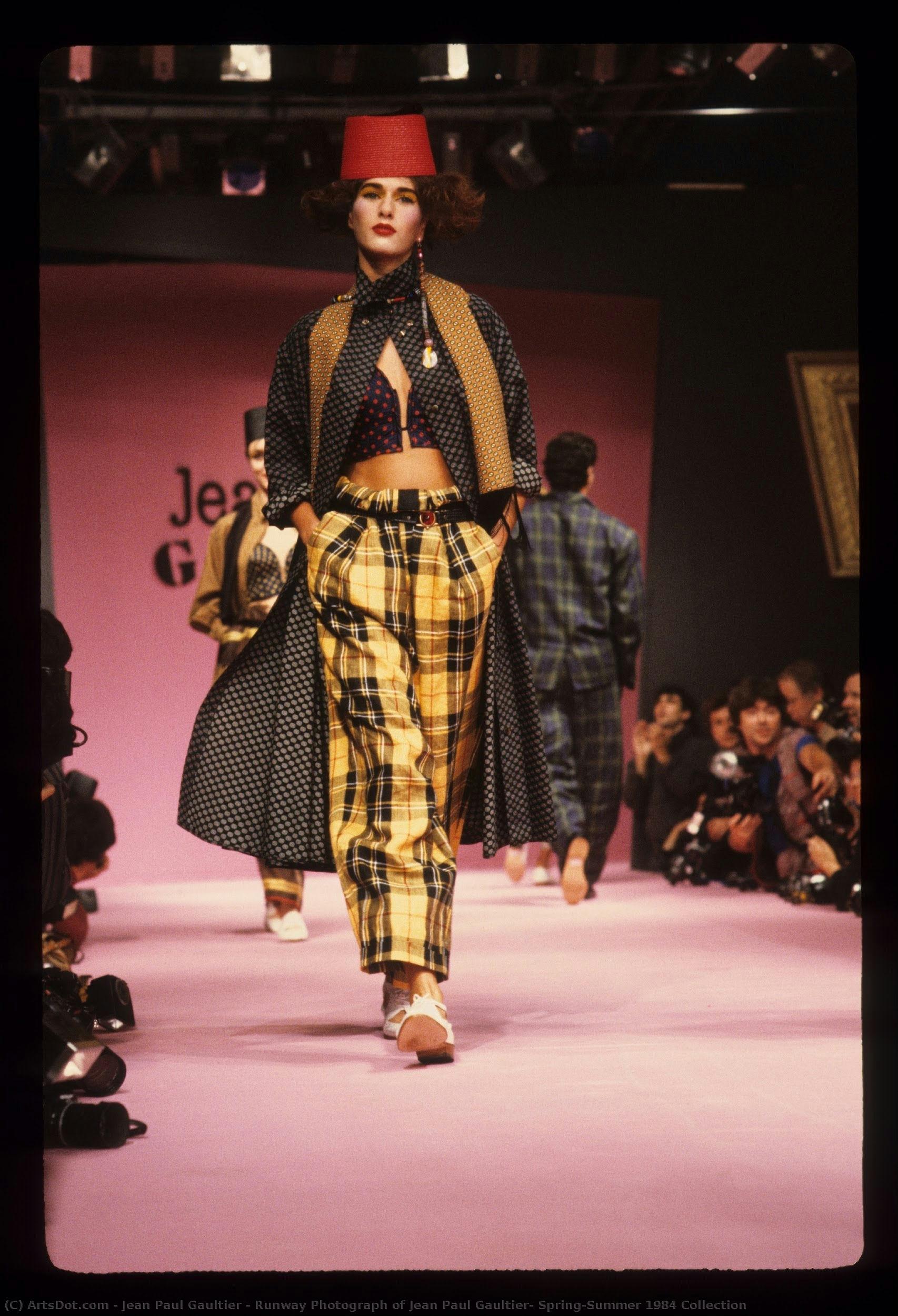 Runway Photograph Of Jean Paul Gaultier, Spring/summer 1984 Collection — Jean Paul Gaultier