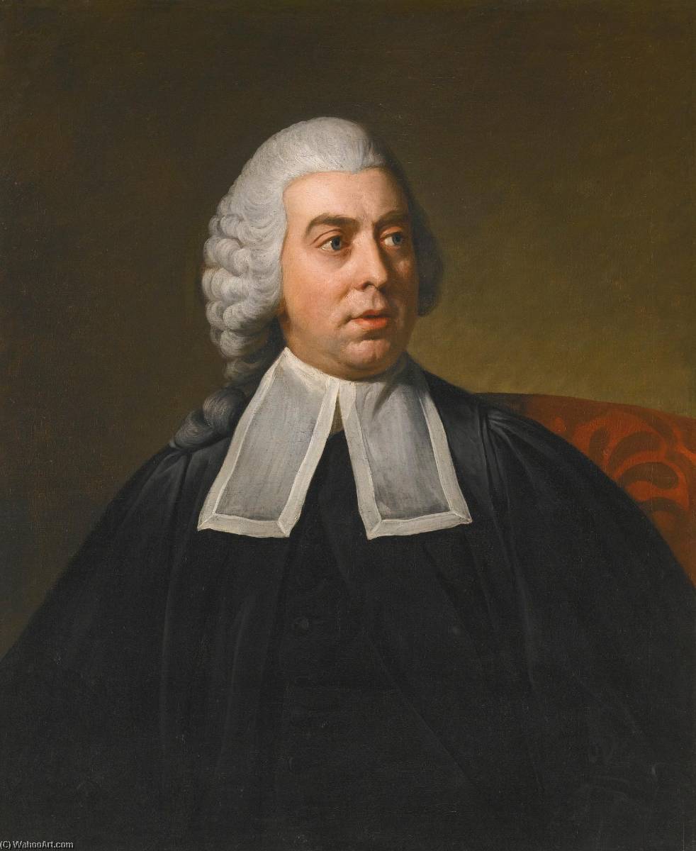 Portrait Of John Lee (1733 1793), Attorney General, Wearing Legal Robes — Sir Nathaniel Dance Holland