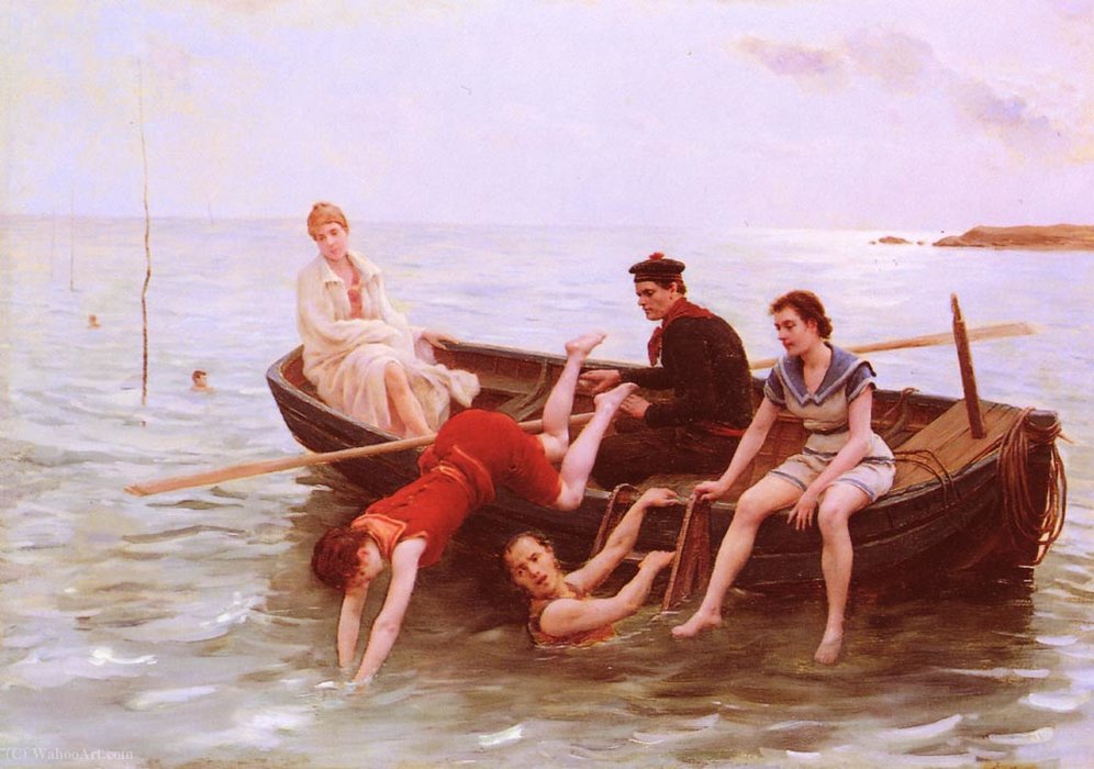 Les Baigneuses — Jules Scalbert