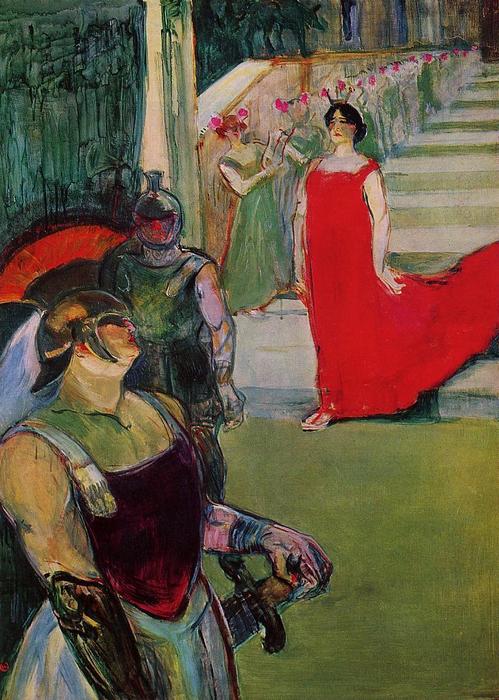 Scenes From 'messaline' At The Bordeaux Opera — Henri De Toulouse-lautrec