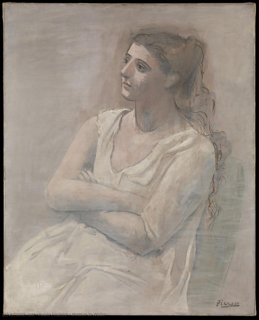 Woman In White — Pablo Picasso