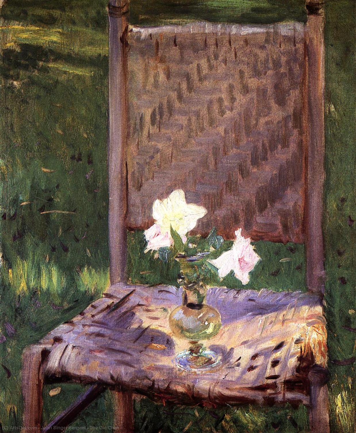 The Old Chair — John Singer Sargent