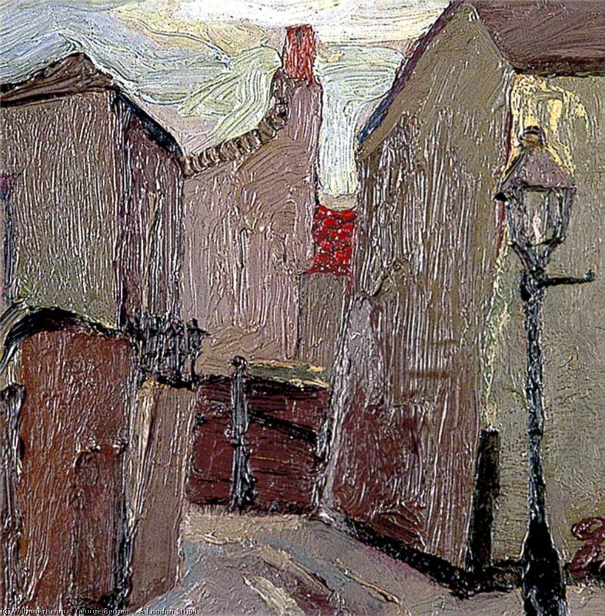 A London Street — George Bergen