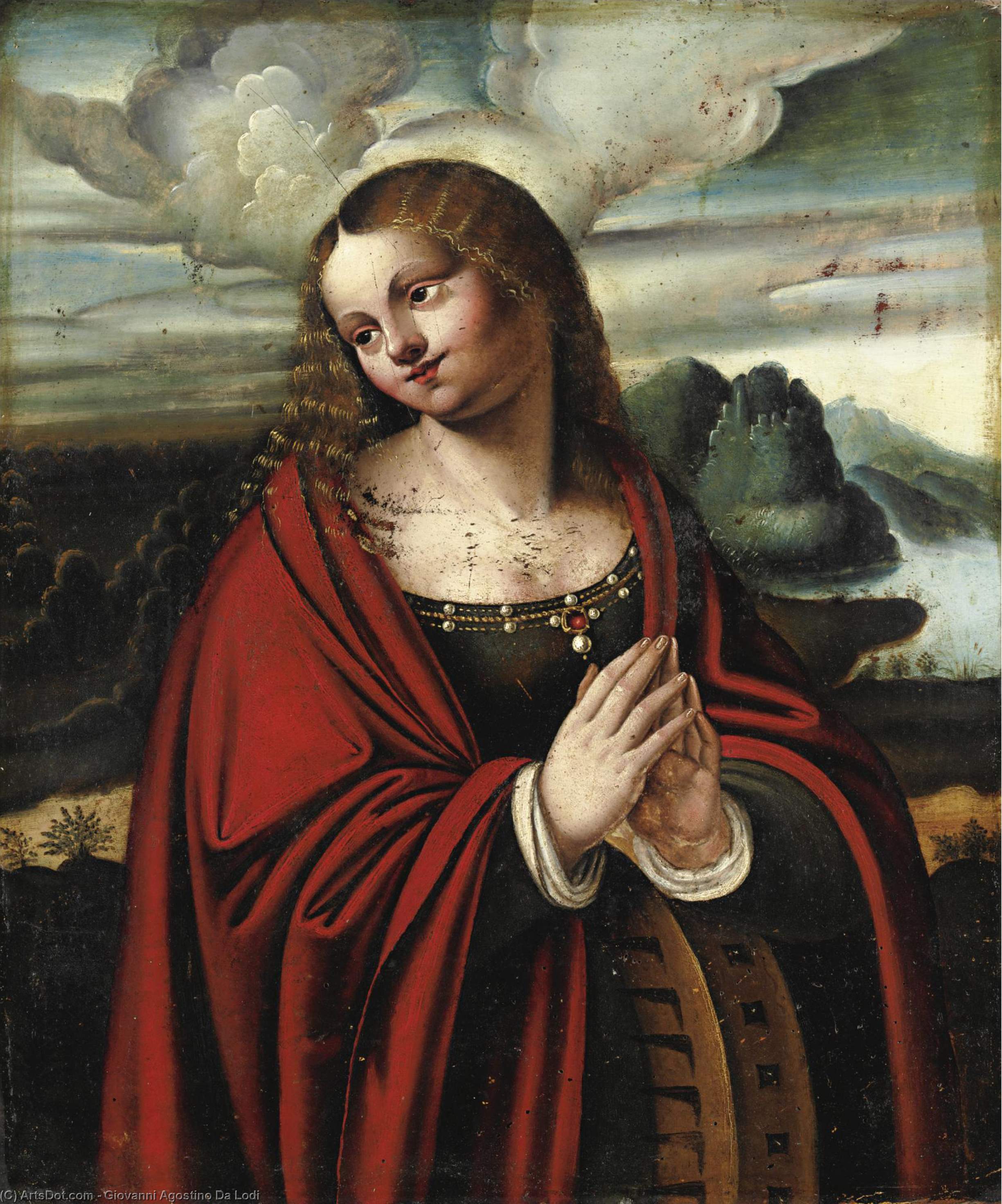 Santa Caterina — Giovanni Agostino Da Lodi