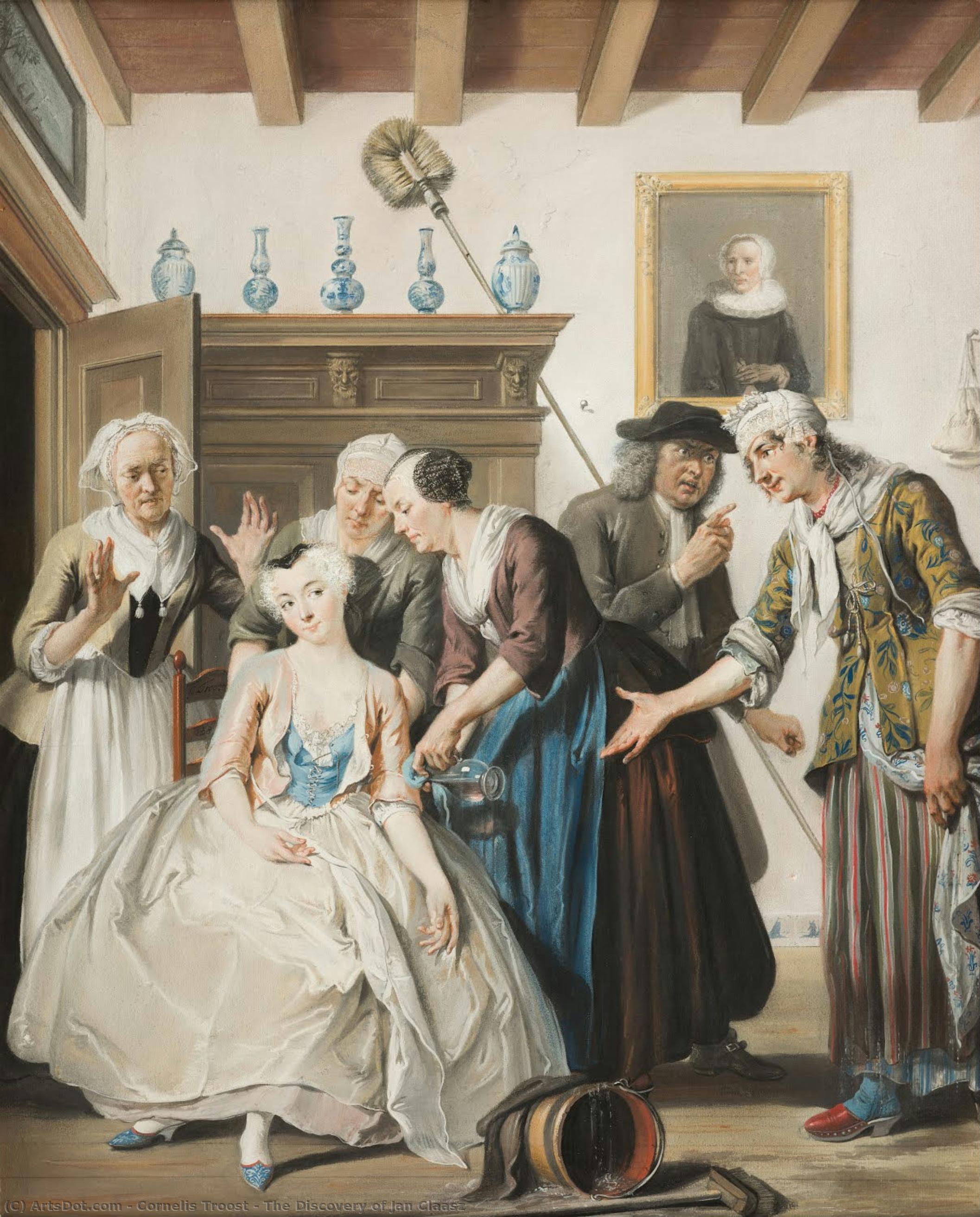The Discovery Of Jan Claasz — Cornelis Troost