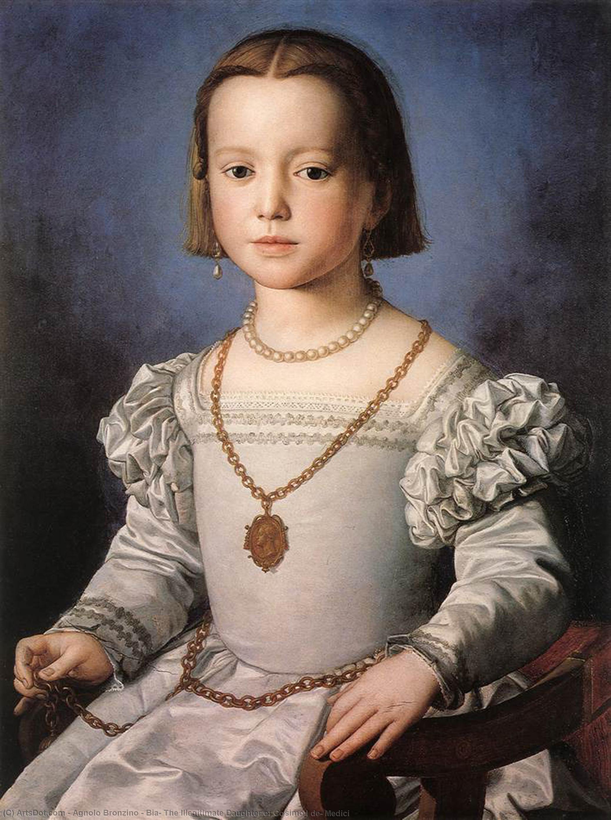 Bia, The Illegitimate Daughter Of Cosimo I De' Medici — Agnolo Bronzino