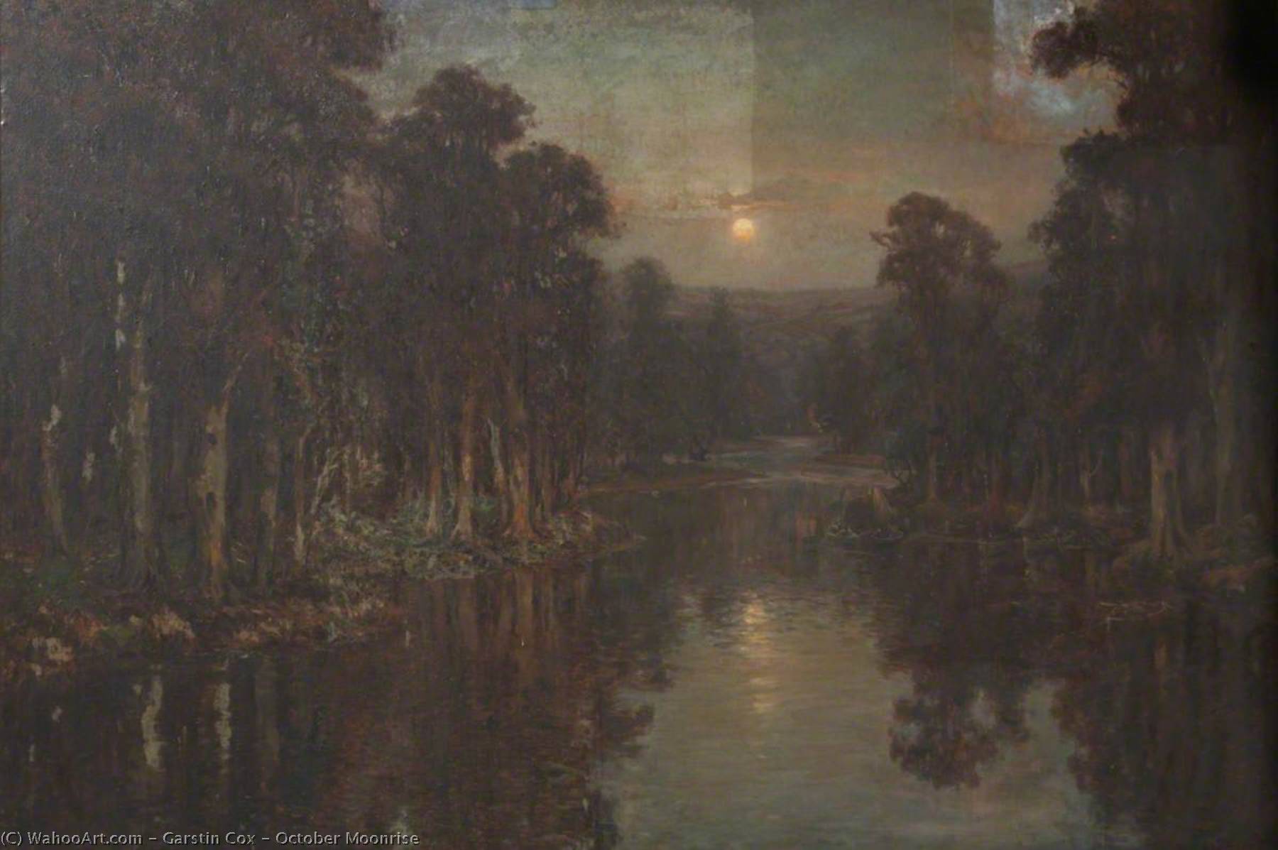 October Moonrise — Garstin Cox