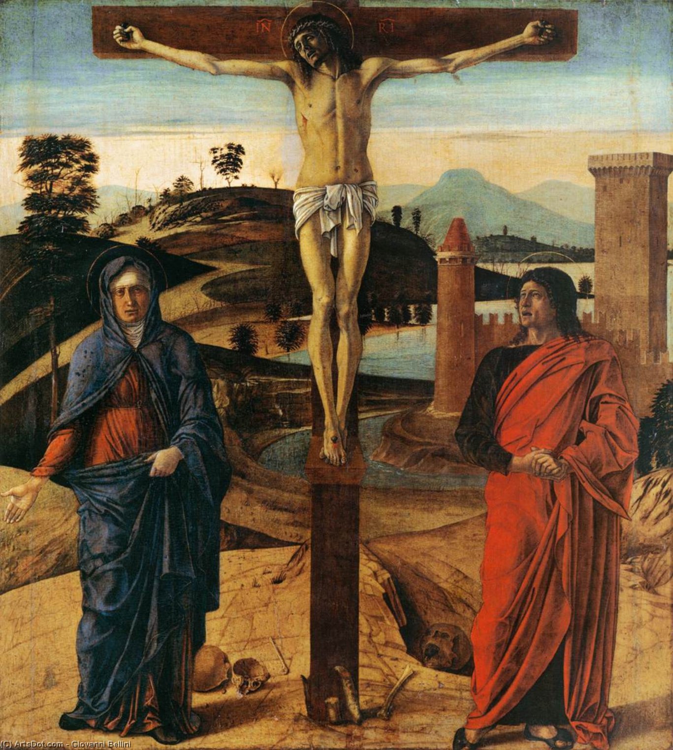 The Calvary — Джотто Беллини
