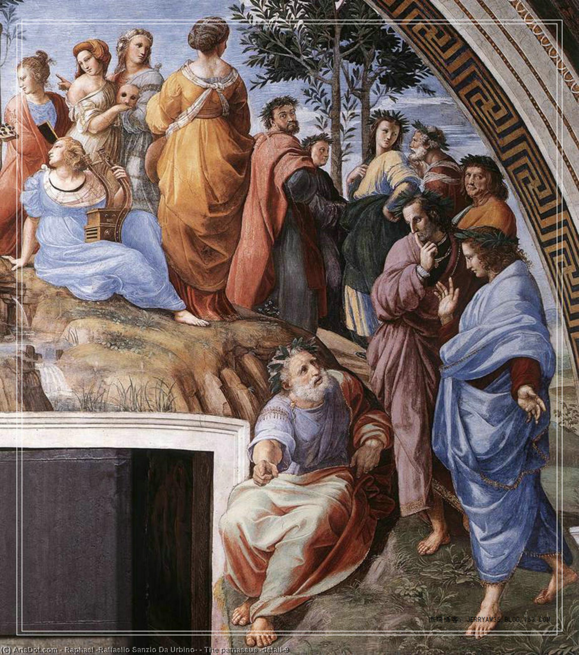The Parnassus (detail)9 — Рафаэль