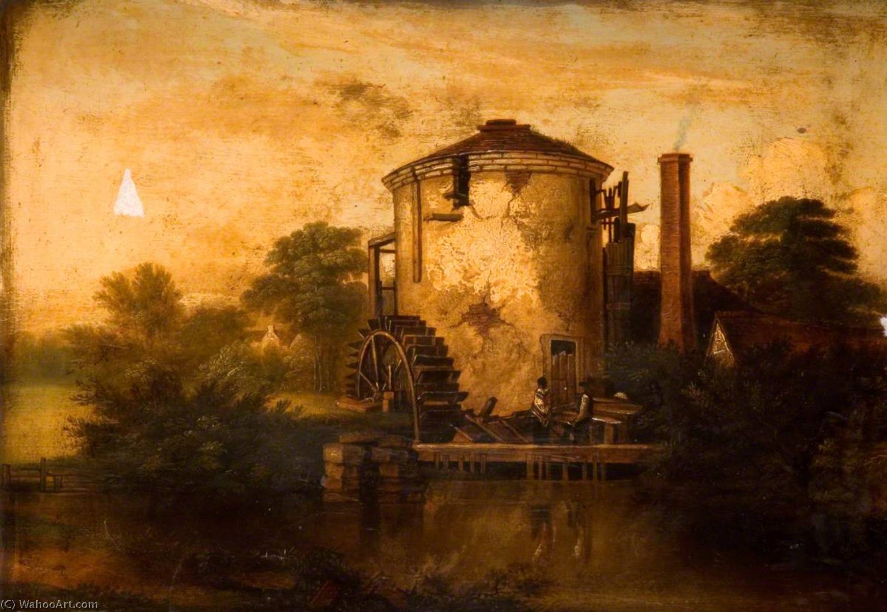 Boothen Mill, Stoke — Henry Lark I Pratt