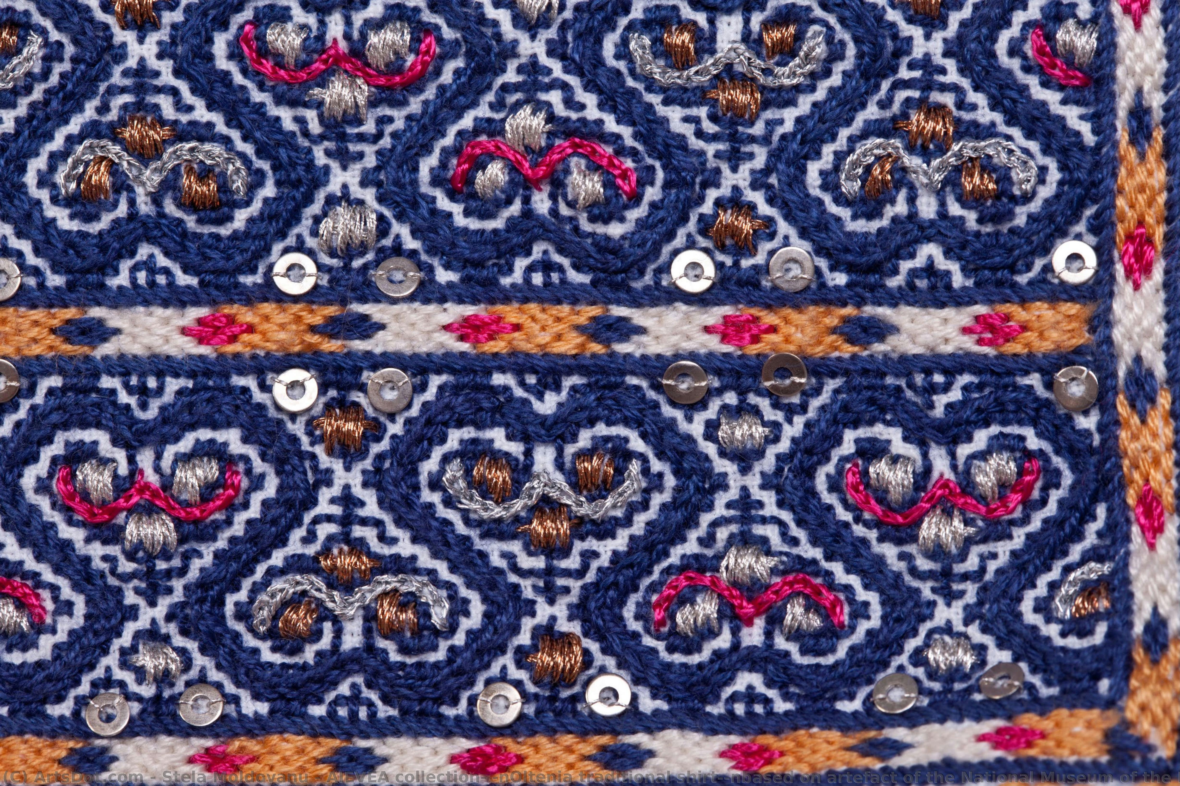 Aievea Collection; \noltenia Traditional Shirt;\nbased On Artefact Of The National Museum Of The Romanian Peasant — Stela Moldovanu