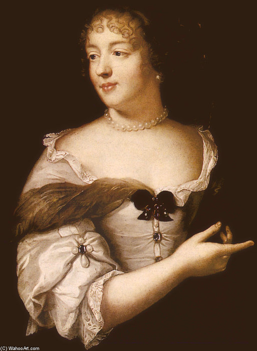 Porträt Marie De Rabutin-chantals — Claude Lefebvre