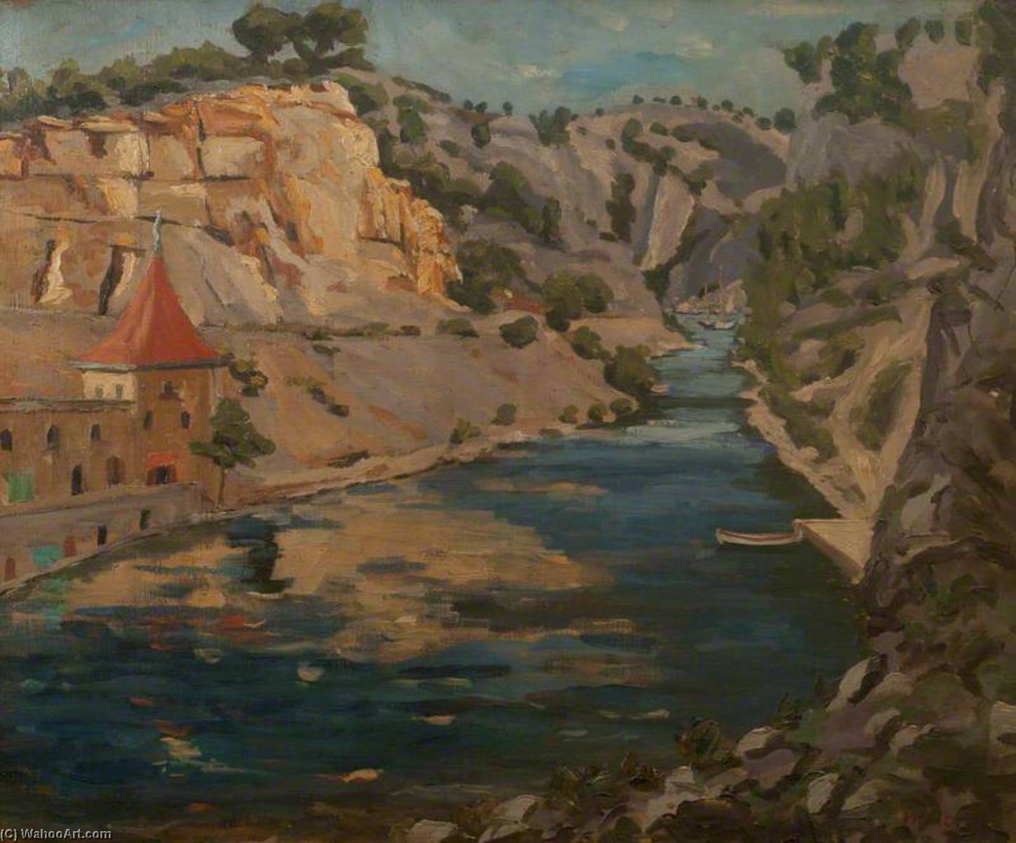 La Calanque De Cassis, Marseilles — Winston Spencer Churchill