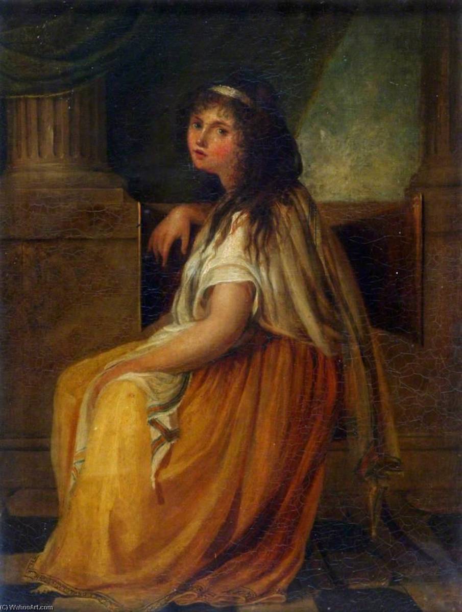 Emma Hart, Lady Hamilton — Angelica Kauffmann (maria Anna Angelika)