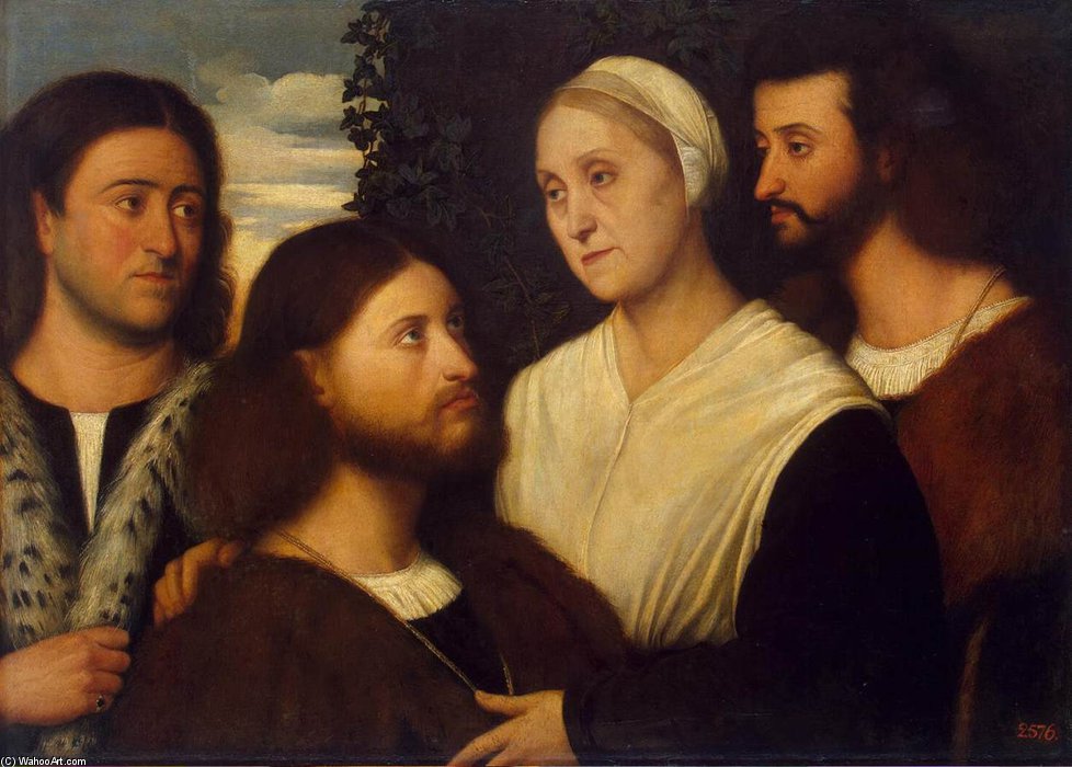 Family Portrait — Bernardino Licinio