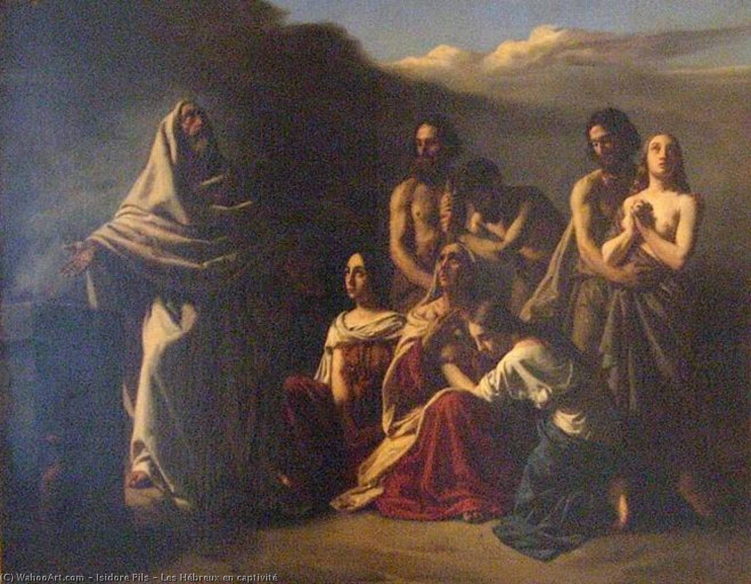 Les Hébreux En Captivité — Isidore Alexandre Augustin Pils