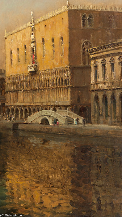 View Of The Basin Of San Marco - — Antione Bouvard