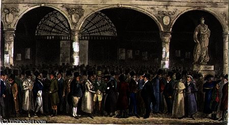 Tom ^ Jerry Visiting The Stock Exchange — Isaac Robert Cruikshank