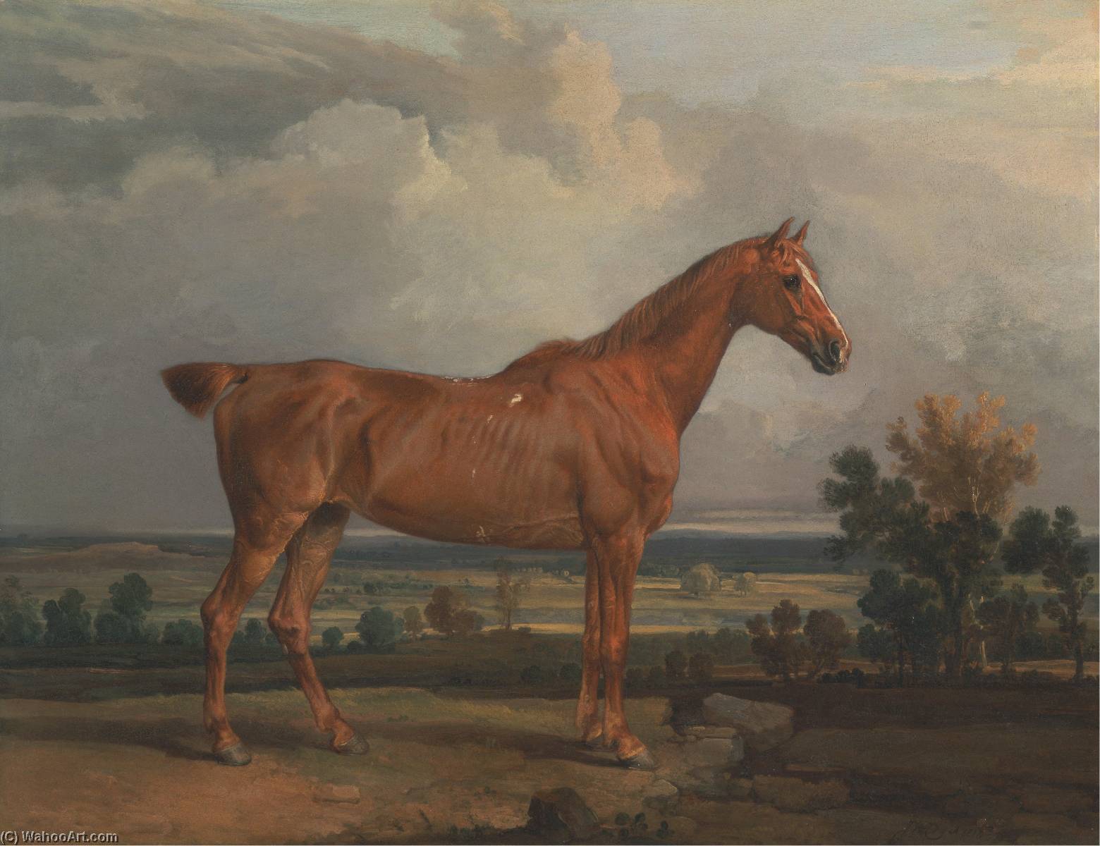 Hunter In A Landscape — Džejms Vord