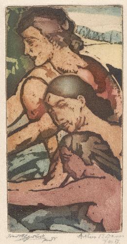 Toil Of Three — Arthur B. Davies