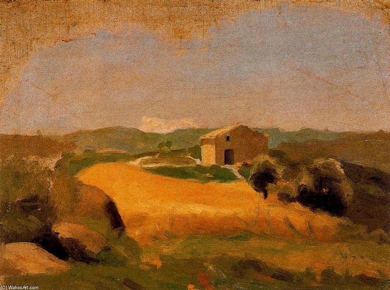 Casa En Un Campo De Trigo — Pablo Picasso