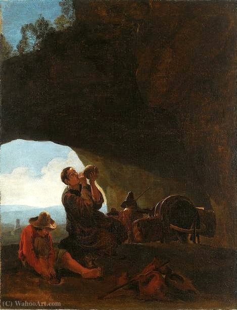 Travellers At Rest — Pieter Boddingh Van Laer