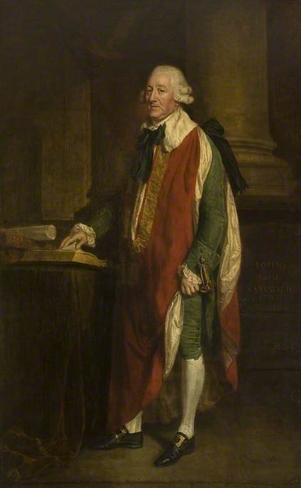 John Montagu (1718–1792), 4th Earl Of Sandwich — Thomas Beach