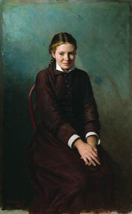 Girl Student — Mykola Yaroshenko