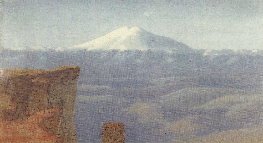 Fog In The Mountains. Caucasus — Arkhip Ivanovich Kuindzhi