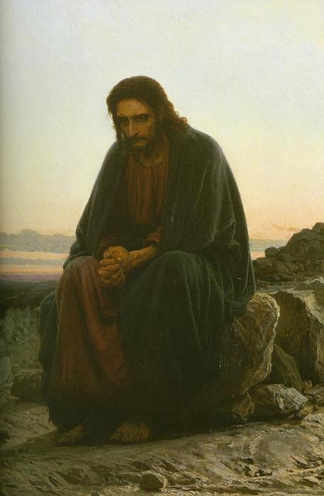 Christ In The Wilderness — Ivan Nikolaevich Kramskoy