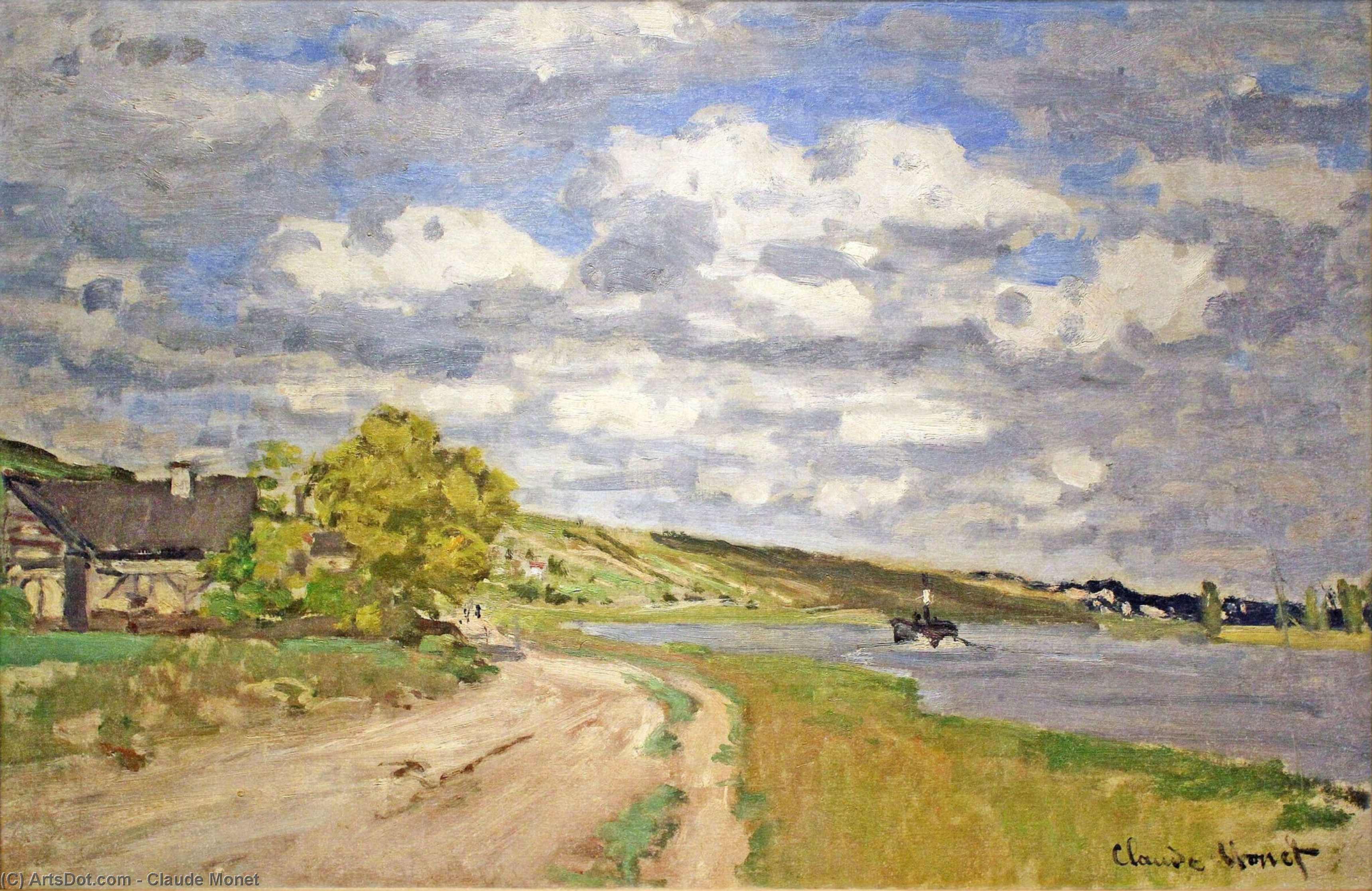 The Estuary Of The Siene — Claude Monet