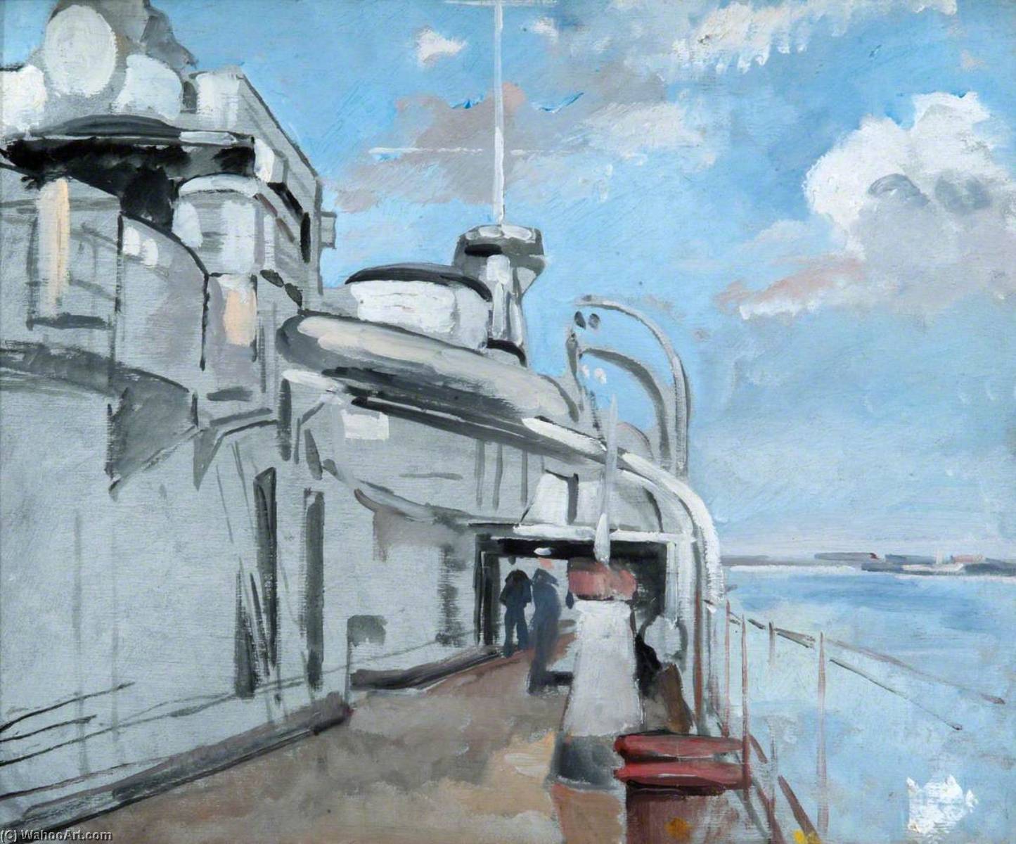 Hms 'canterbury' — Philip Connard