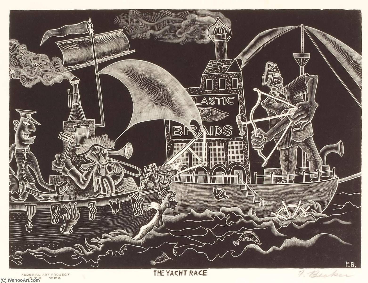 The Yacht Race — Fred Becker